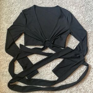 Wrap Around Crop Top